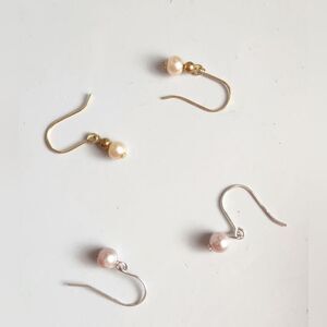 🎁FREE Handmade Genuine Pearl Drop Earrings